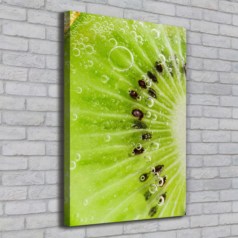 Kiwi - Wrapped Canvas Print