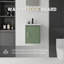 Meuble-lavabo flottant avec lavabo, porte à fermeture en douceur, lavabo en céramique, contreplaqué-681123202-681123257