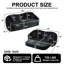 Canapé inclinable incurvé de 86 pouces convertible, canapé-lit pliant sans cadre 2 en 1 avec base coulissante et siège profond, canapé inclinable en chenille à deux places, aucun assemblage requis noir-1067819325