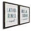 Lather Rinse Répétition - ensemble d'art textuel 2 pièces-983734410-983734405