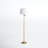 Rosalie 64.25'' Gold Swing Arm Floor Lamp
