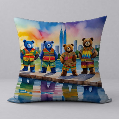 Reversible Throw Pillow