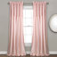 Panneaux de rideaux semi-transparents avec passe-tringle Bayview-617820634-665124437