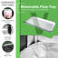 Tente de culture hydroponique 48 po x 24 po x 60 po Mylar avec fenêtre et plateau d'observation noir