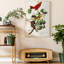 Pl 44 Summer Red Bird - reproduction sur toile tendue-883943106