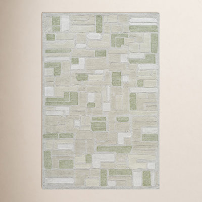 Liborius Hand-Tufted Geometric Rug