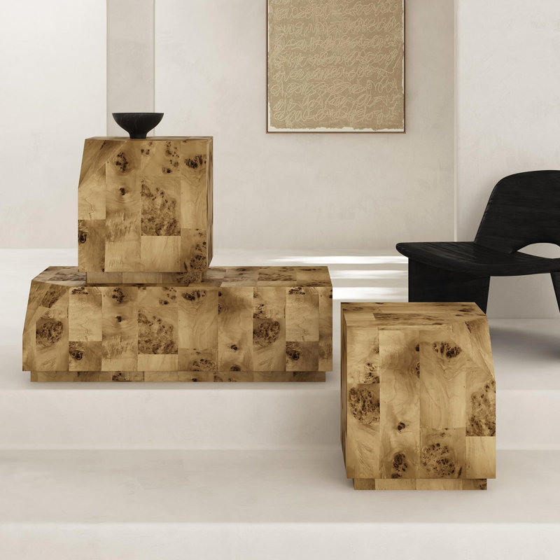 Ensemble de 3 tables basses et tables de bout Moxie