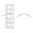 Transparent triangular acrylic corner bookcase-1212084370