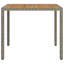 Wicker Outdoor Dining Table , cm W 90cm cm D-129875357-129875356