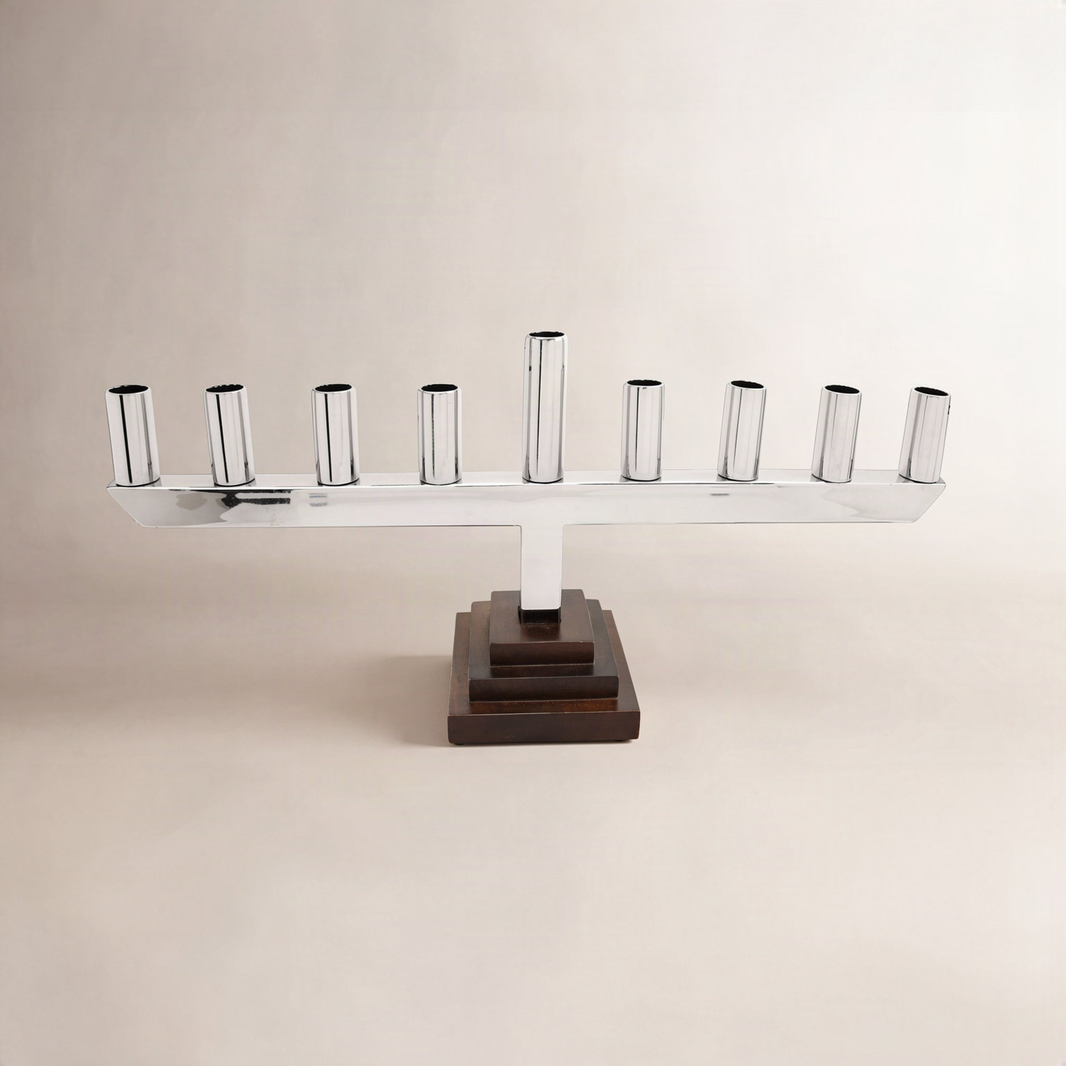 Stainless Steel Menorah