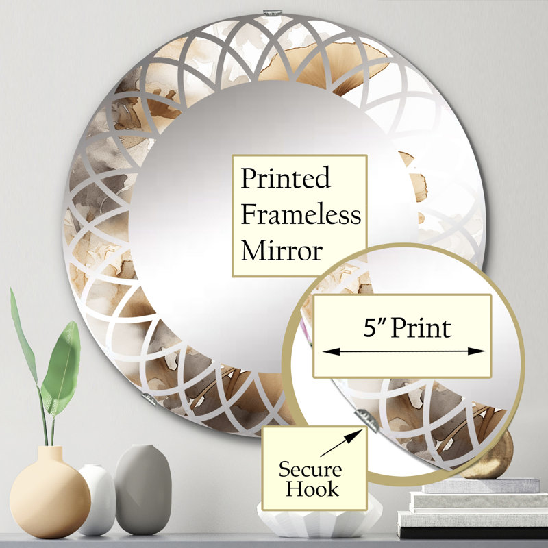 Miroir mural Dions, 24 po x 24 po