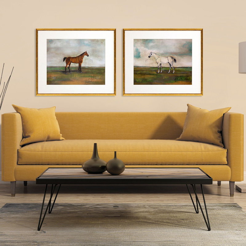 Equestrian I Framed Print
