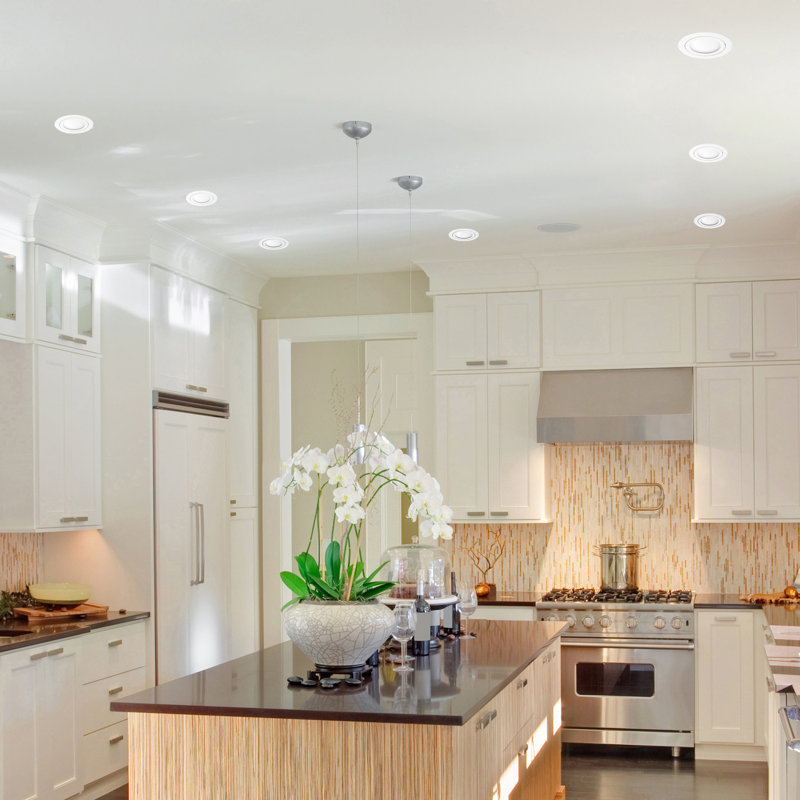 Slimline 4'' 9 Watt Dimmable Air-Tight IC Rated Recessed Lighting Kit