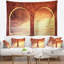 Arrière-plan de fantaisie avec deux arches tapisserie-28488648