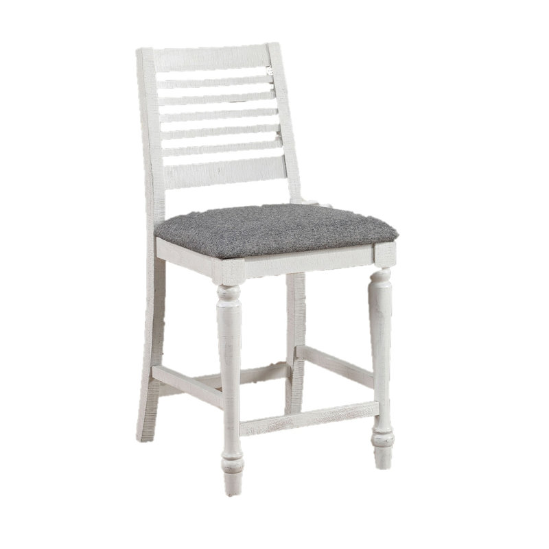 Ensemble de chaises de salle à manger à hauteur de comptoir 2 pièces Majestic Rustic
