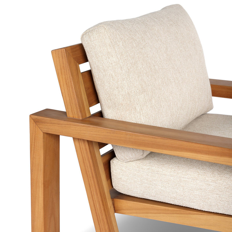 BURGOS Outdoor Teak Lounge Chair