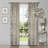 Finklea Floral Pattern Polyester Light Filtering/Room Darkening Rod Pocket Curtain Panels-270059474-270059481