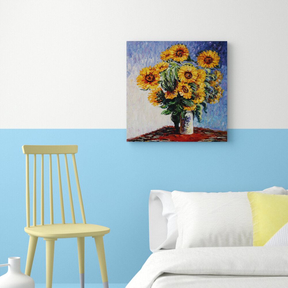 Leinwandbild Sonnenblumen von Vincent van Gogh