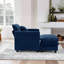 Fauteuil surdimensionné en chenille de 41 po avec repose-pieds - confort et style moelleux pour l'espace de vie-2030749565