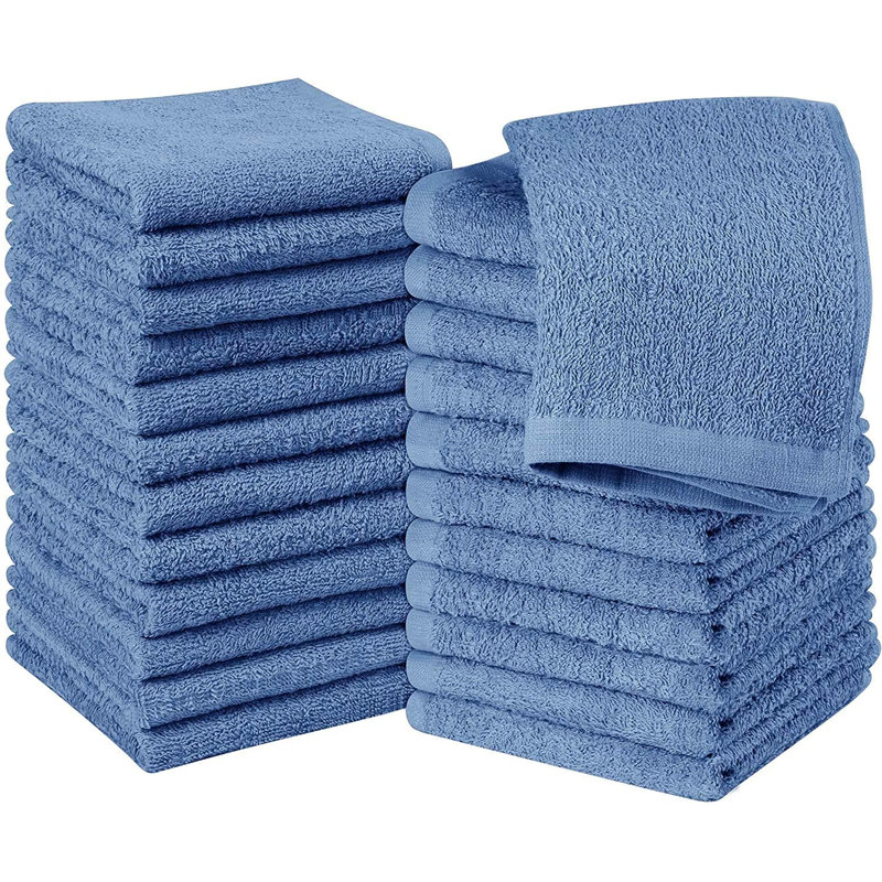 Del Mar Midweight Hand Towel, Blue