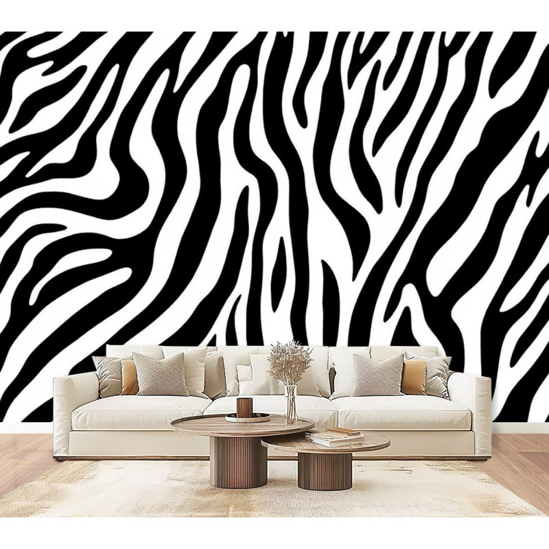 Papier peint adhésif auto-adhésif moderne l 96 po x H 69 po Peel and Stick pour chambre à coucher, L 96 po x l 69 po