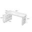 Noyer foncé + bureau en bois massif en forme de L noir + fer-907557759-907557754