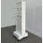 Glancy Double-Sided Slatwall Display Cabinet