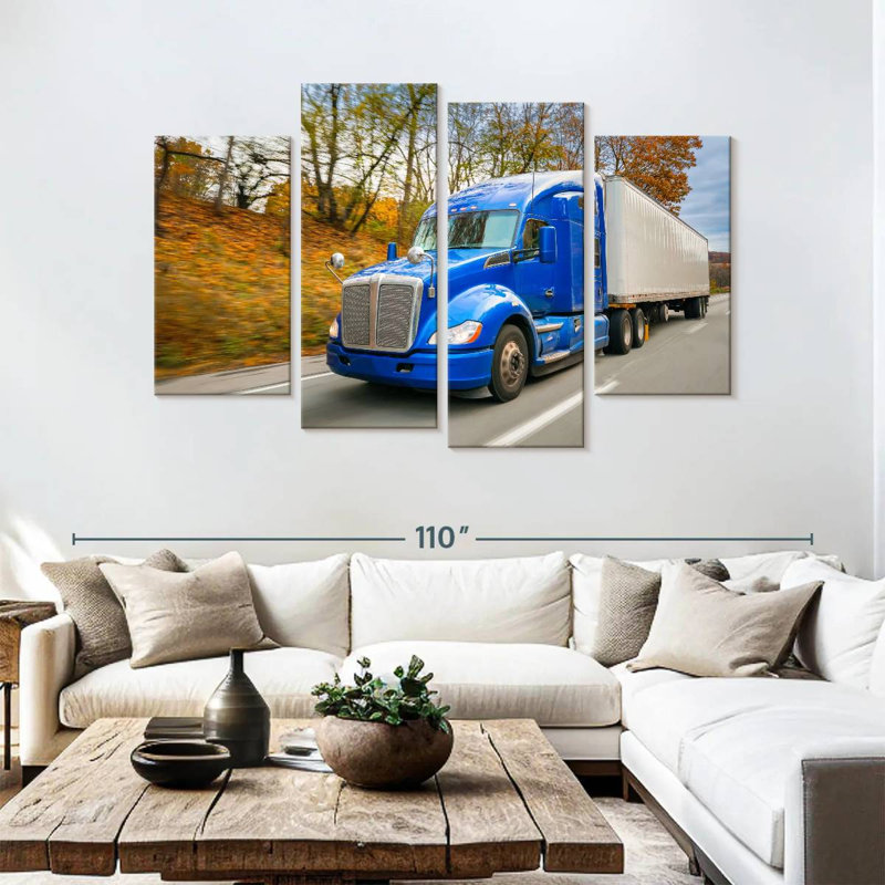Mehar Truck Road Trip, H 54 po x l 84 po