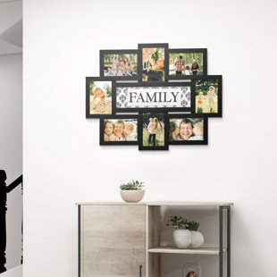 At Home Pick & Mix 8x10 Matted to 5x7 Air Float Linear Wall Frame
