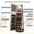 Brandley 21.5'' Wide Freestanding Jewelry Armoire-937867460