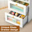 Table de chevet blanche avec USB Jenkinsburg