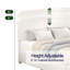 Grand lit plateforme tapissier Livcle Ivory Boucle
