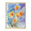 Printemps fleurissant jaune orange - œuvre d'art traditionnelle sur toile-842823258-842823262