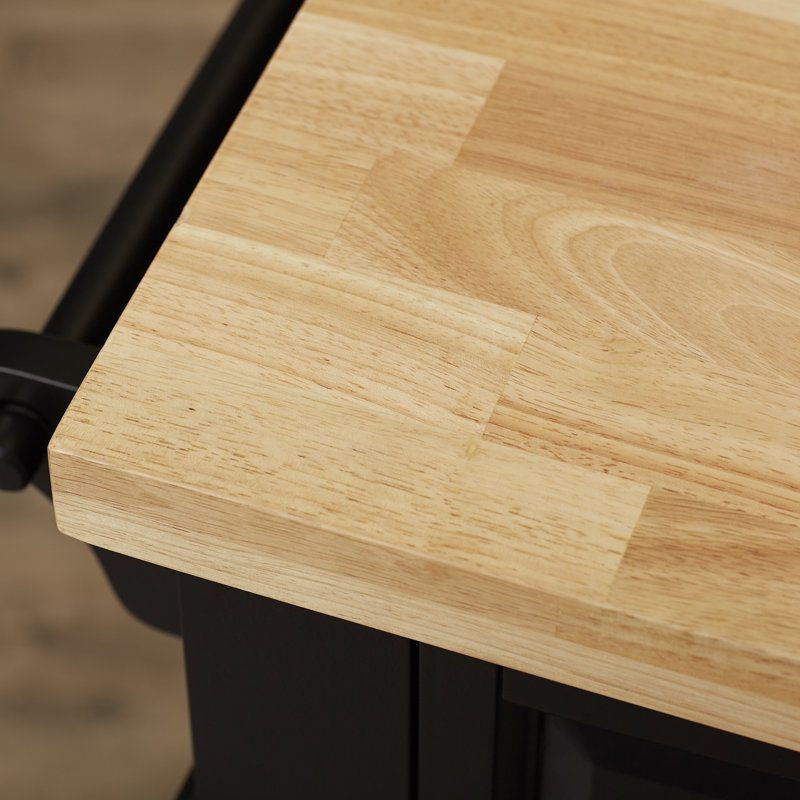 Diamondback Kitchen Island, White