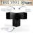 Bjorn Woodworks Black Metal Hardware for Pergola