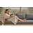 Koosharem Three-Seat Rattan Sofa With Coffee Table, Outdoor Rattan Patio Furniture Sets With Cushions-121166435