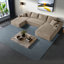 Canapé modulaire Compression Cloud, 134 pouces en tissu moelleux pour la maison