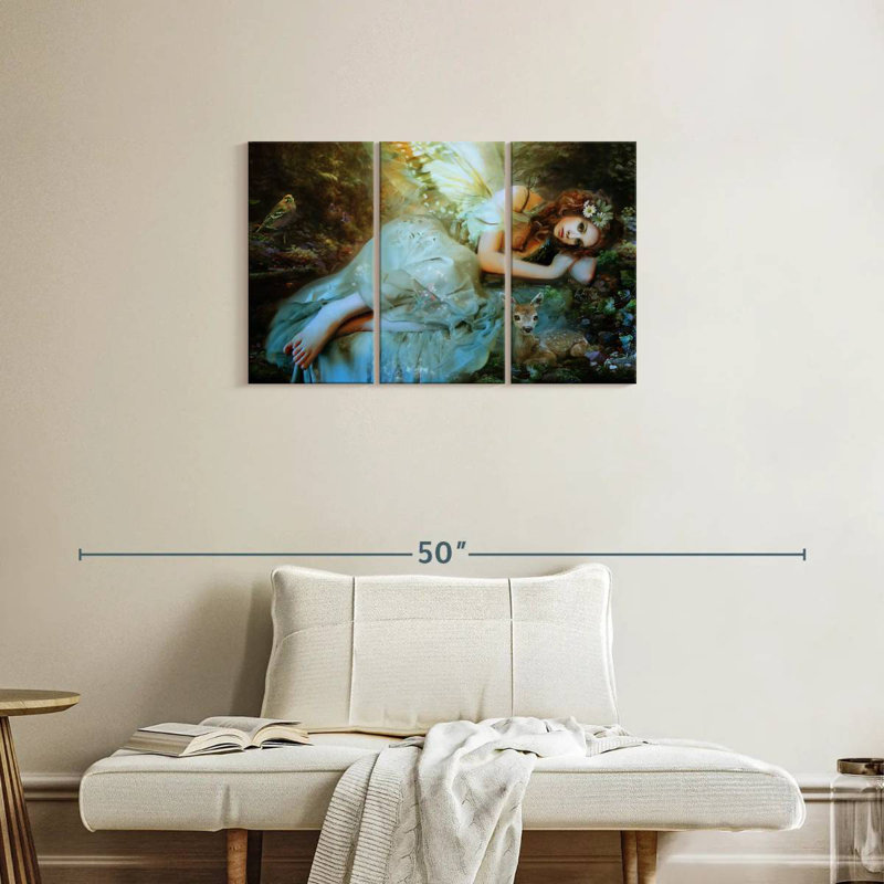 Kelan Spring Fairy, 20" H x 33" W