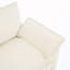 Fauteuil d'appoint rembourré avec coussin double couche et poches de rangement latérales-1179977673