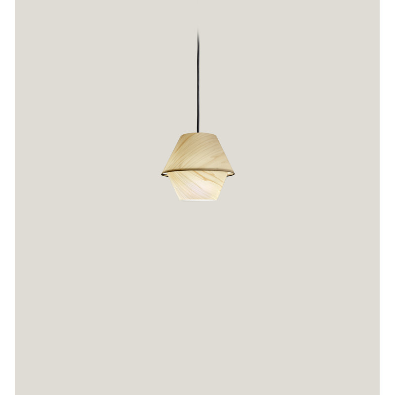 Hotel Pendant, 8.9" Dia., Ivory White