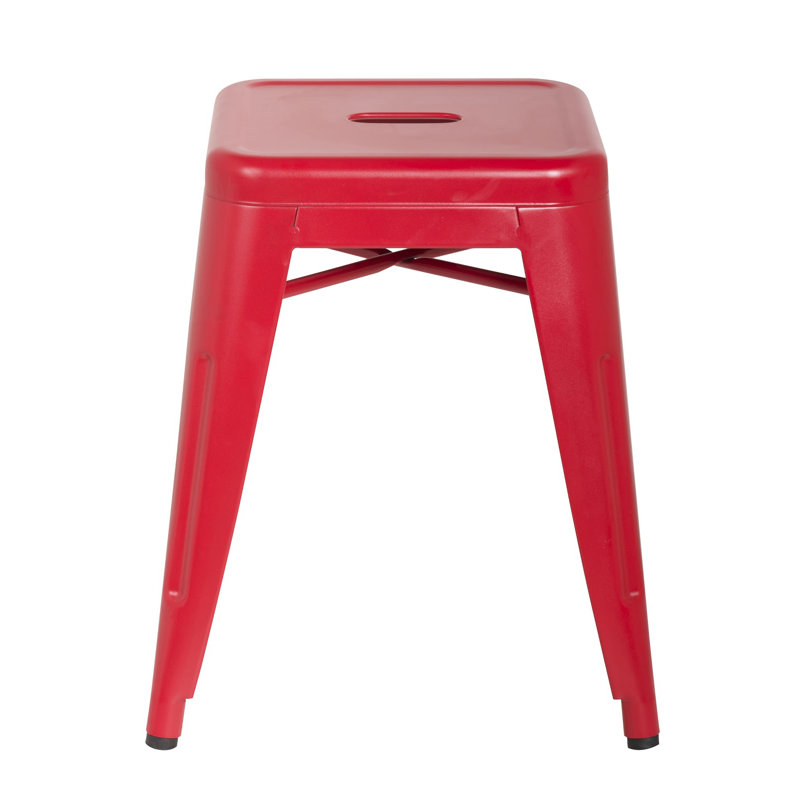 18.3'' H Stool, Red