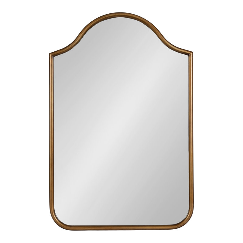 Daxon Bathroom / Vanity Mirror, 36" H x 24" W, Gold