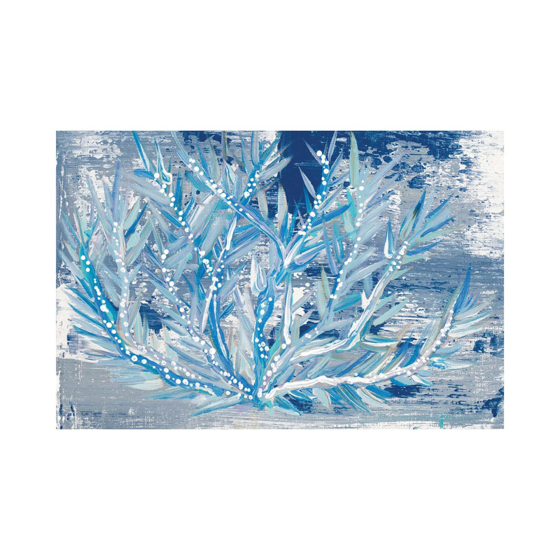 Toile tendue Azul, H 8 po x l 12 po x P 0,75 po