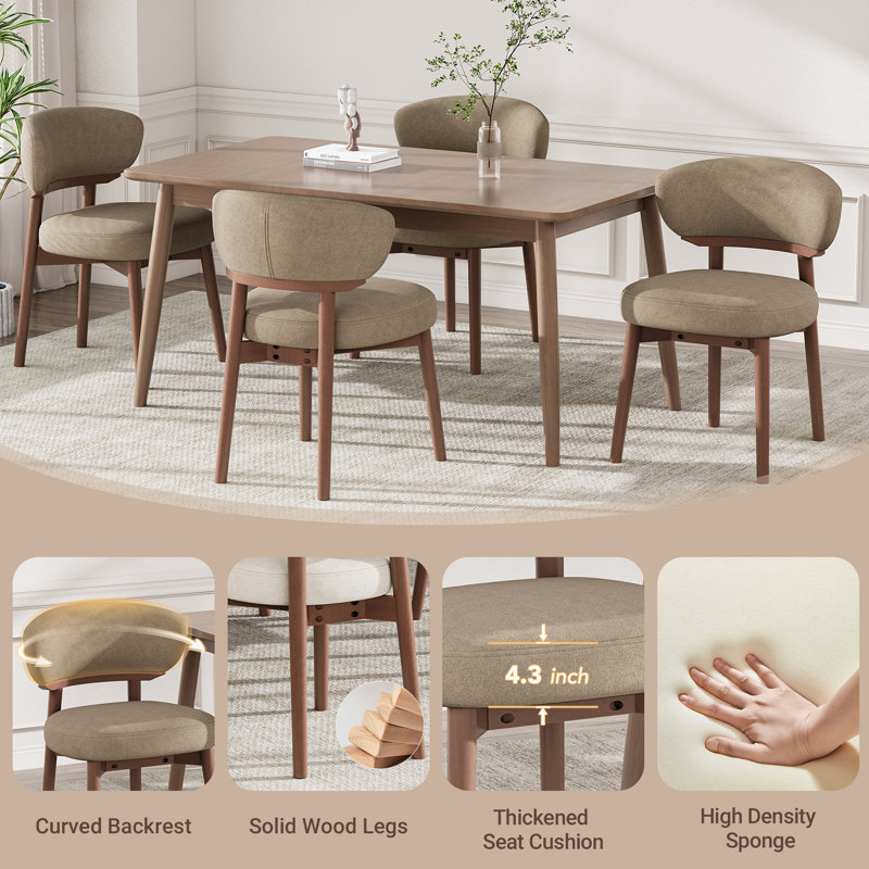 Chaise d'appoint Cleona, Chameau