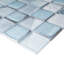 Carreaux de mosaïque en verre brillant Supreme Tile Classic Roman 11,82 po x 11,82 po-53509512