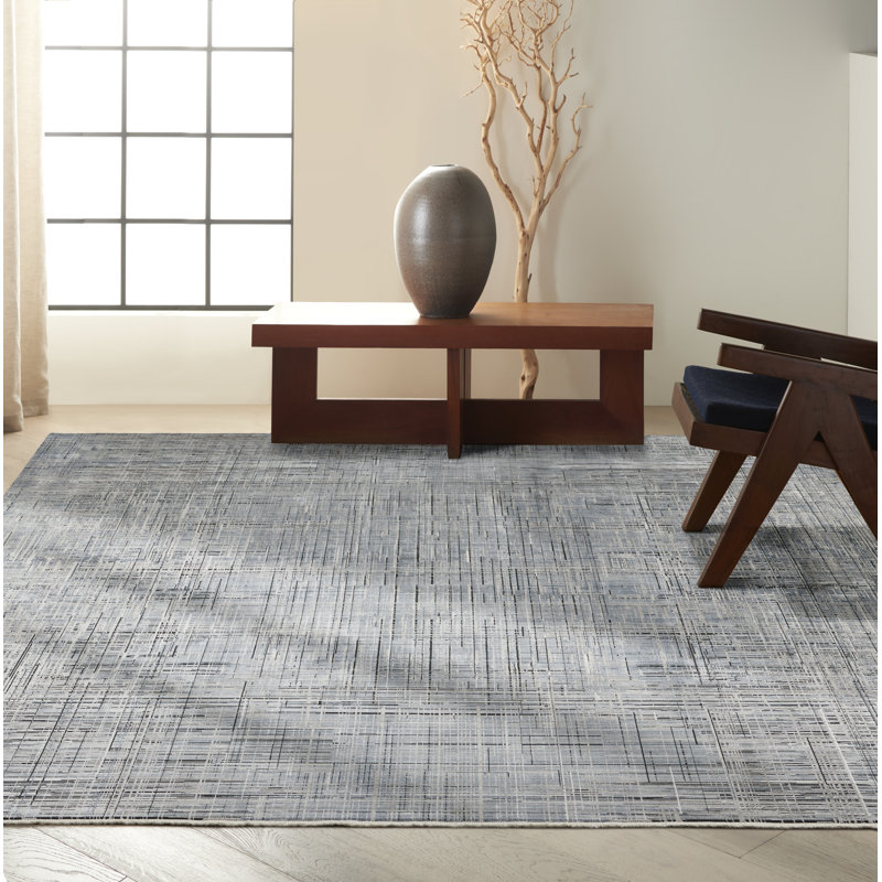Balian Plaid Area Rug, Rectangle 274 x 366cm