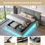 Ottoman Bed With Led Grey-750749054