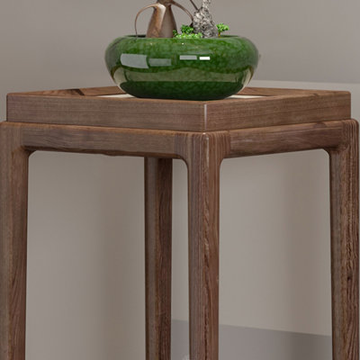 Black Walnut Solid Wood Plant Stand: Exquisite
