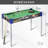 32" Removable Portable Mini Pool Table, Compact And Space Saving, With 2 Cues, 16 Balls, Triangle