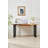 Live Edge Desk with U Shaped Legs and South American Walnut, with Drawer Storage-1731269340